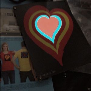 Led panel for shirts bags etc